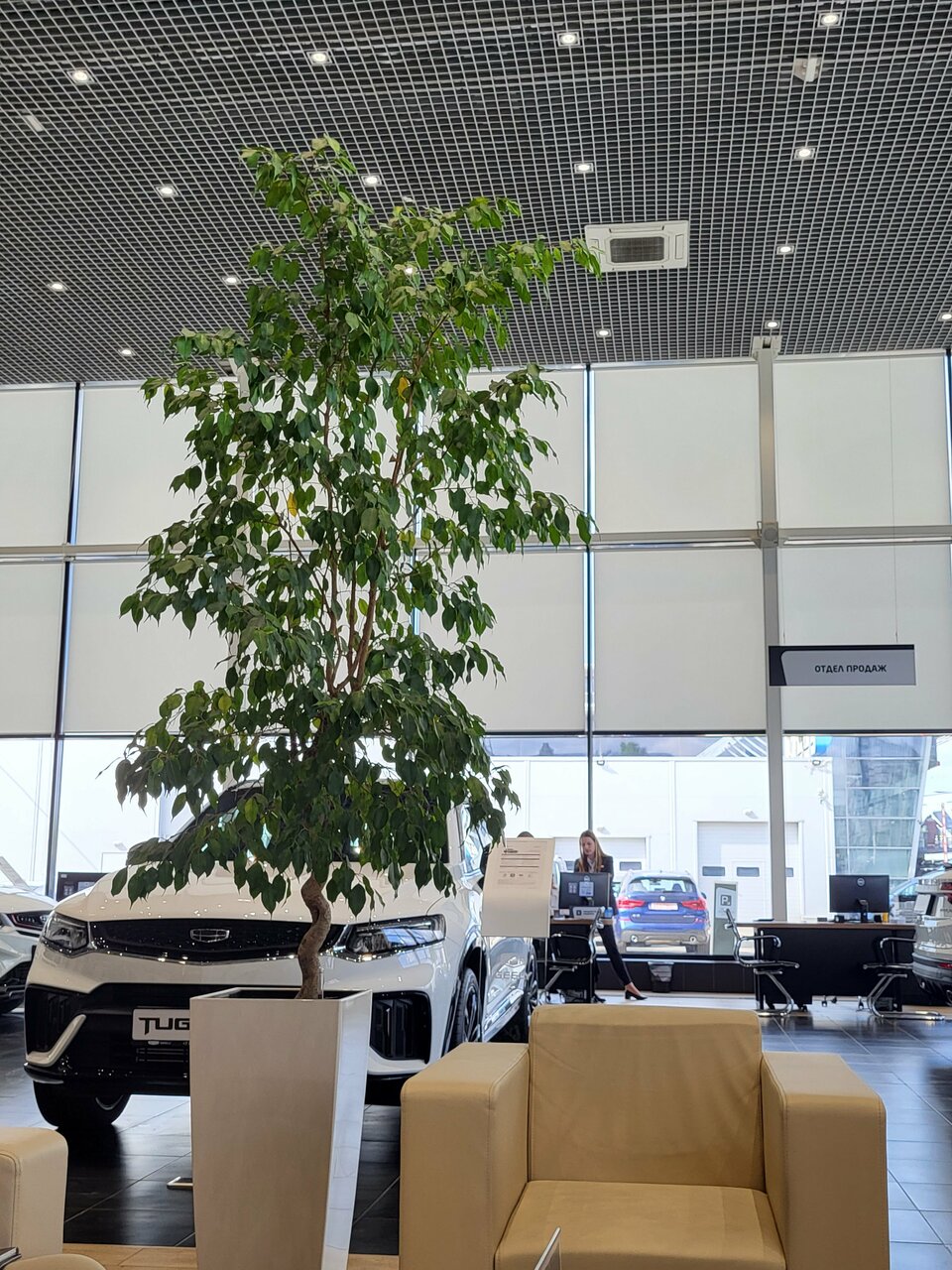 inside