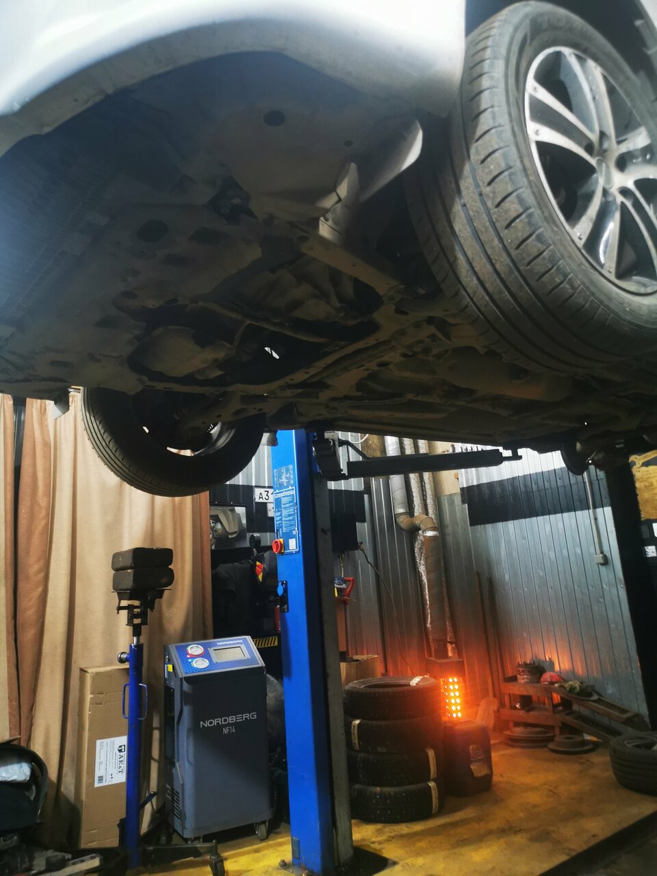 inside