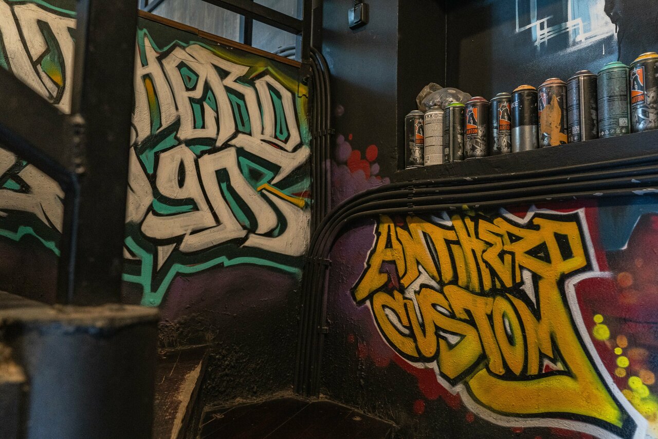 inside