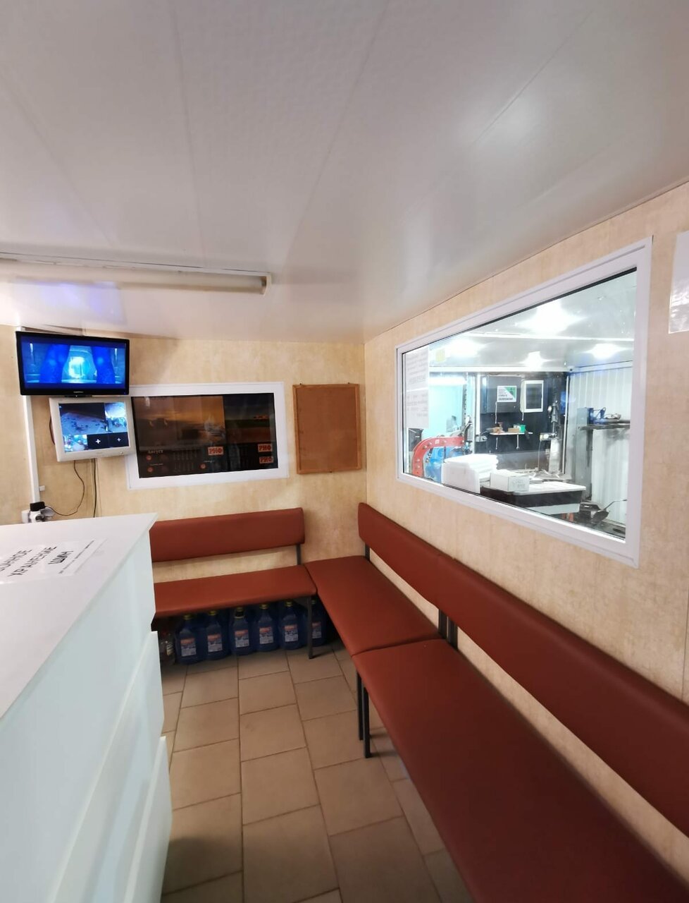 inside