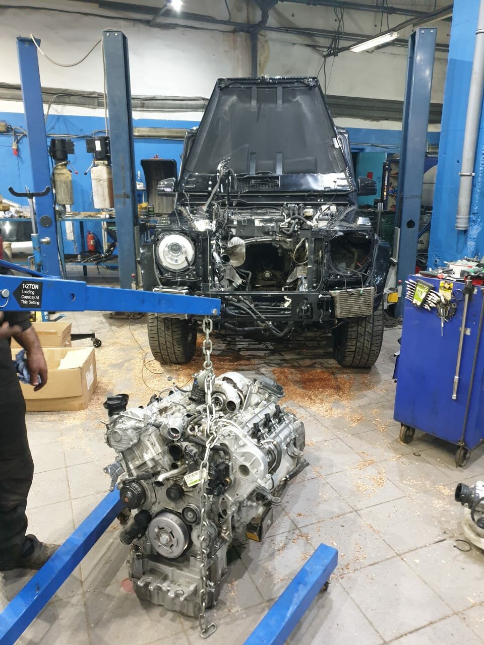 inside