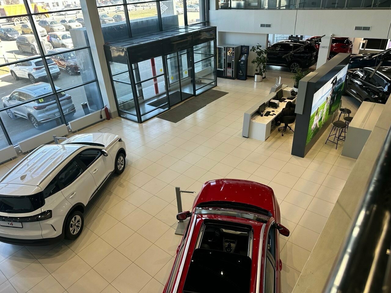 inside