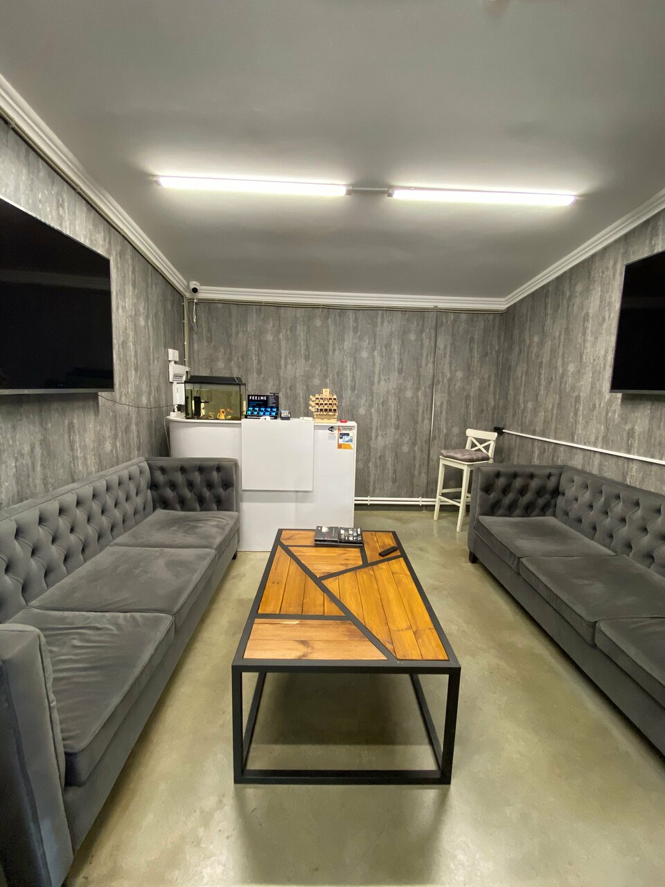 inside