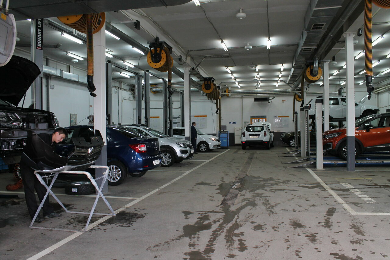 inside