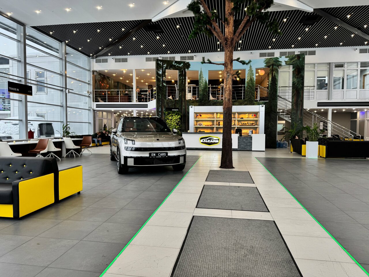 inside