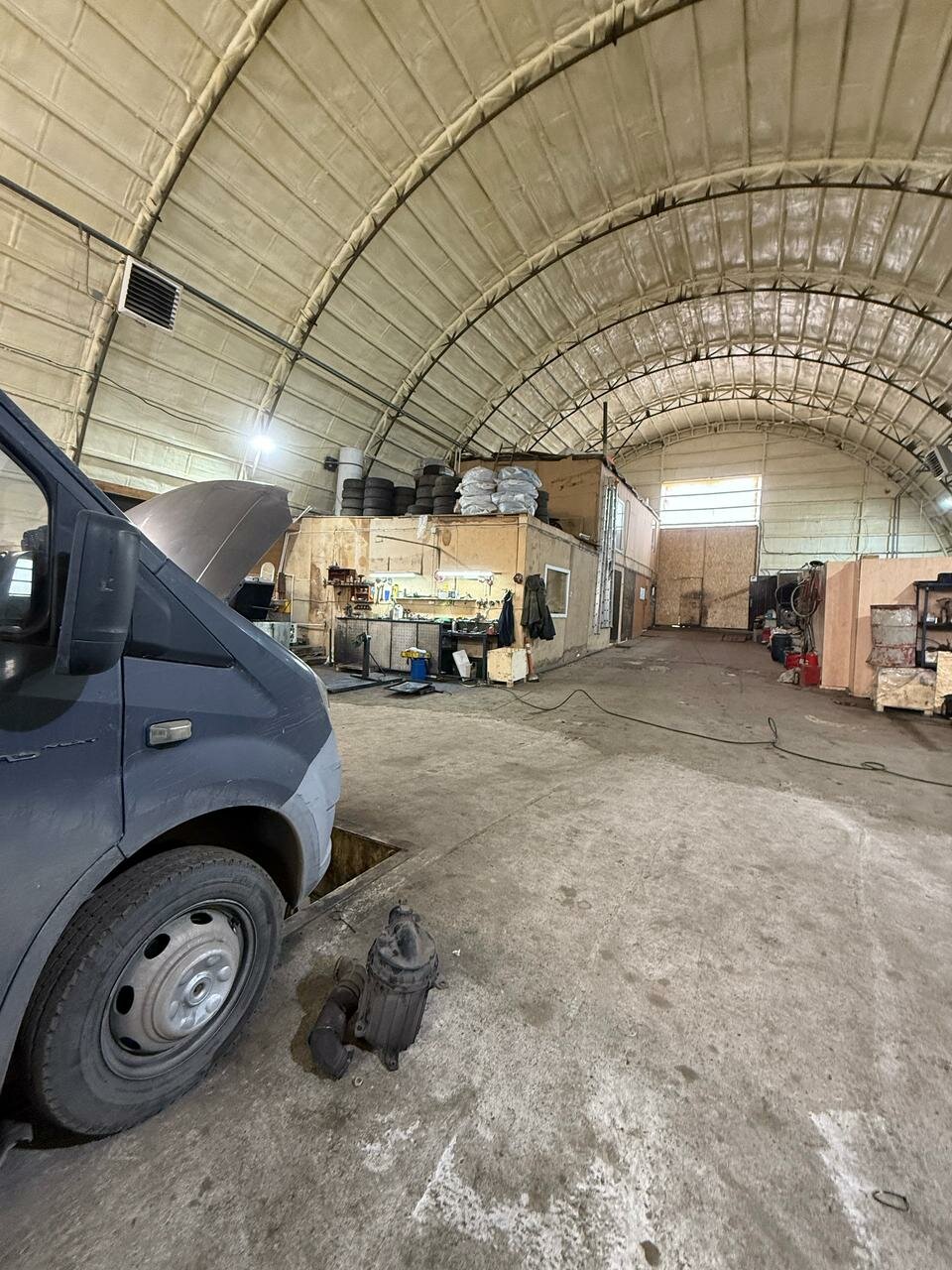 inside