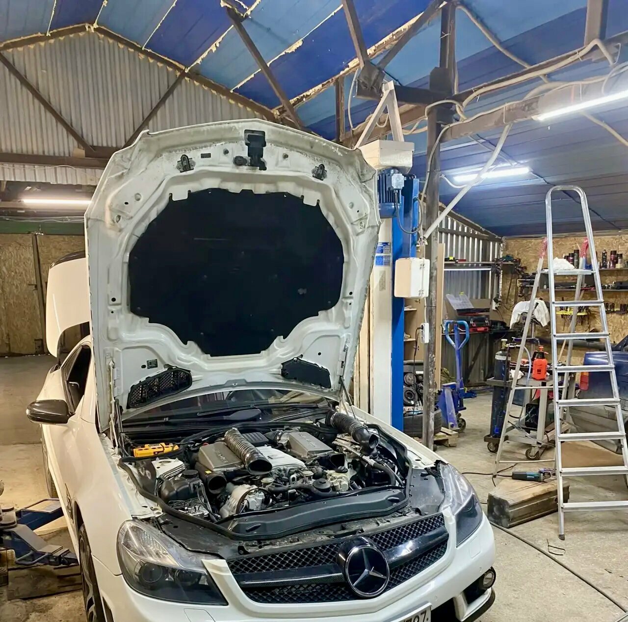 inside