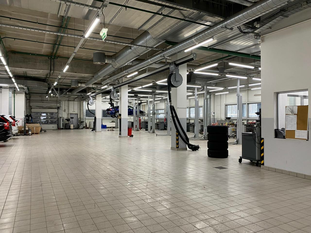 inside