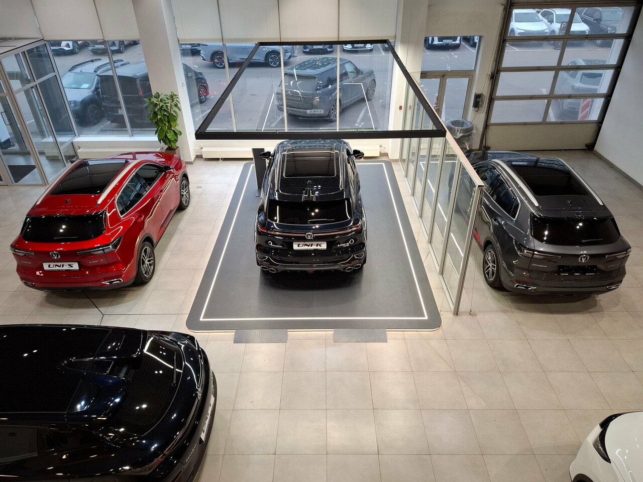 inside