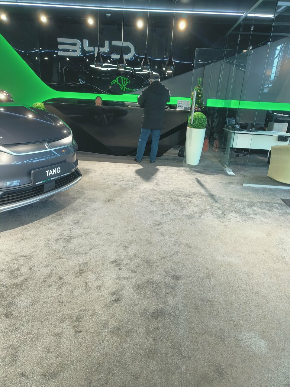 inside