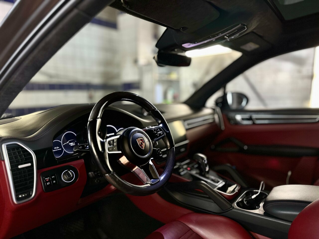 inside
