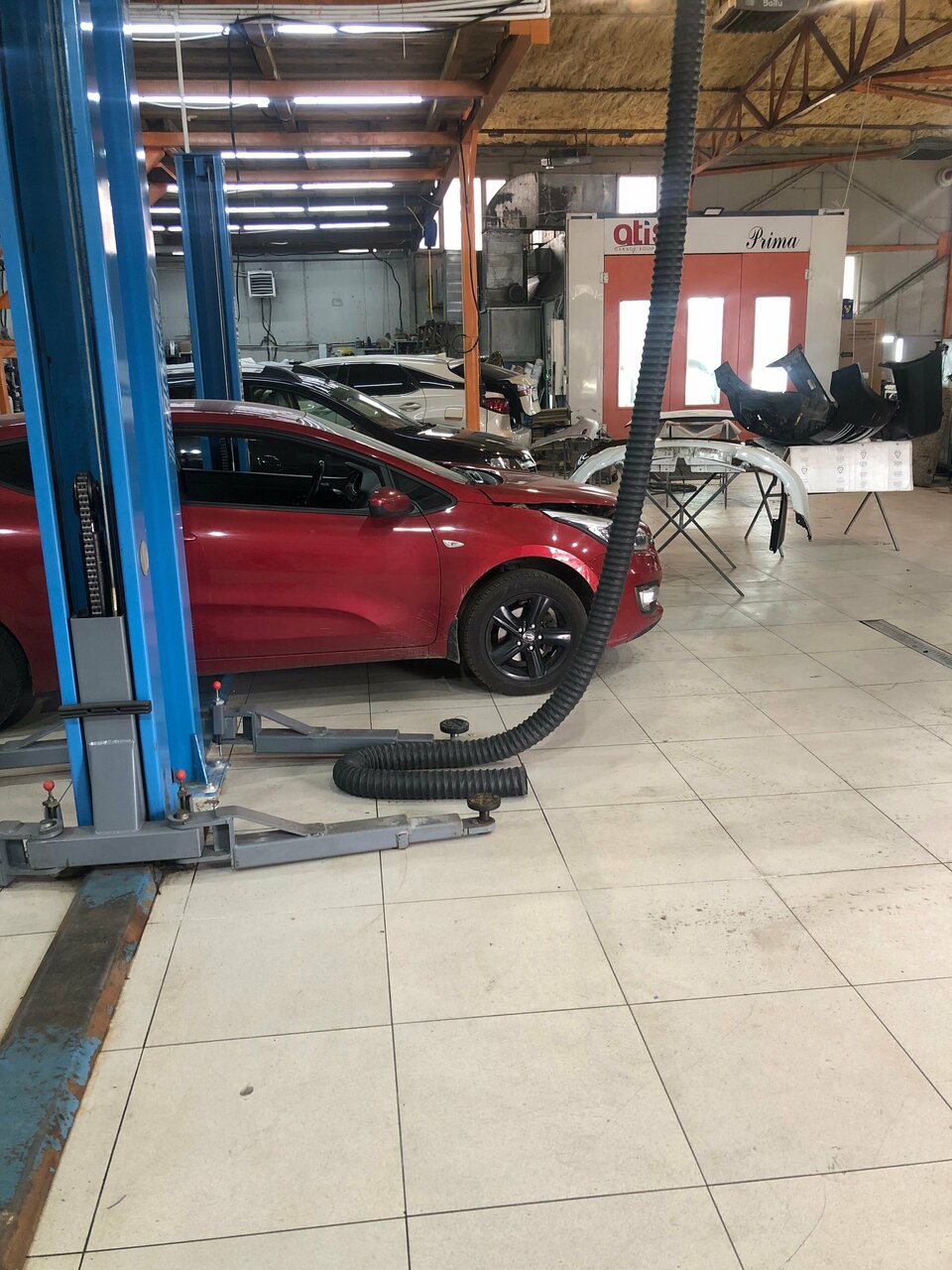 inside