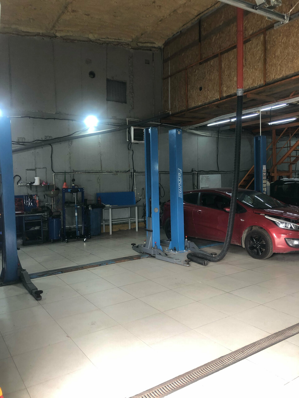 inside