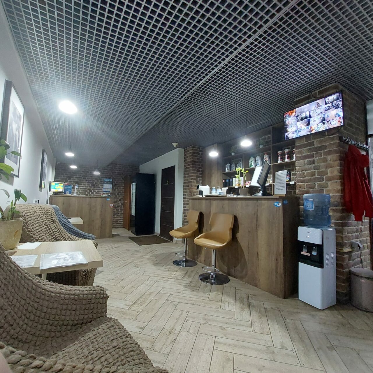 inside