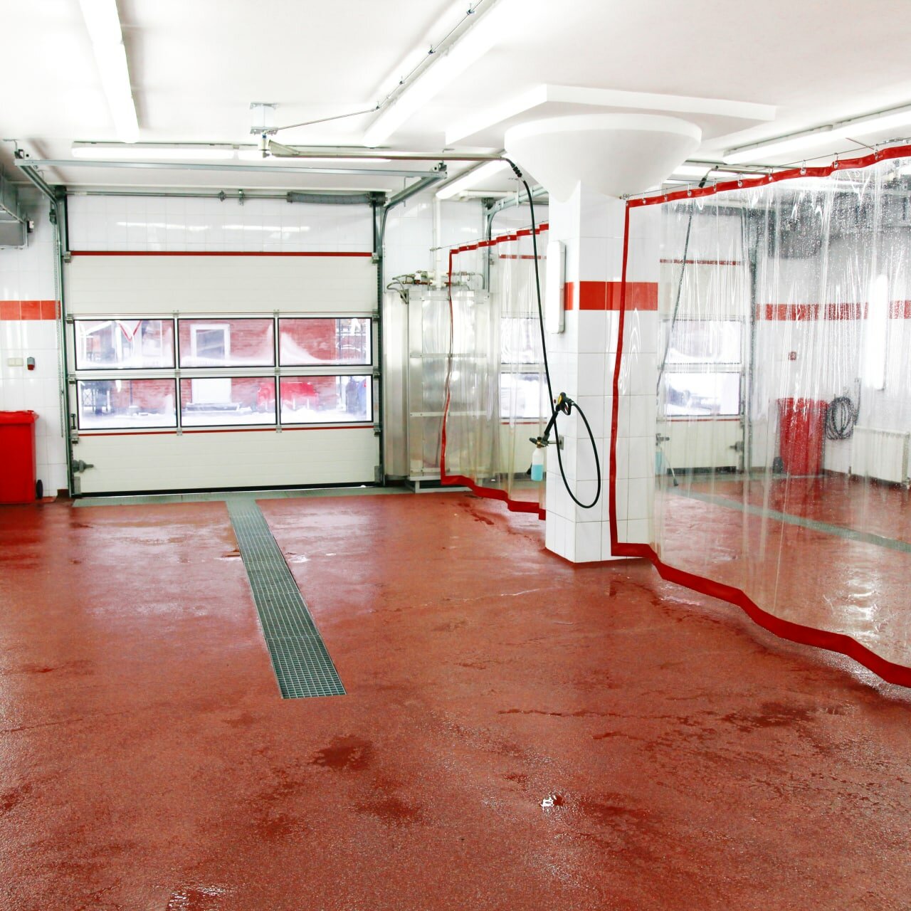 inside