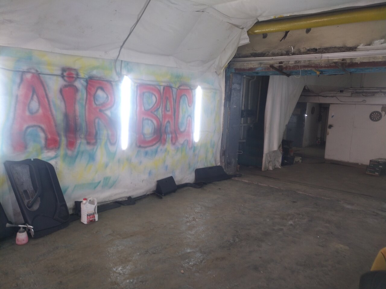 inside