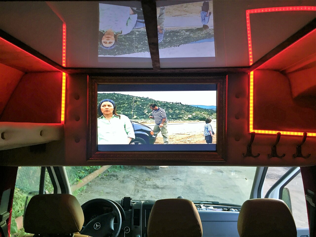 inside