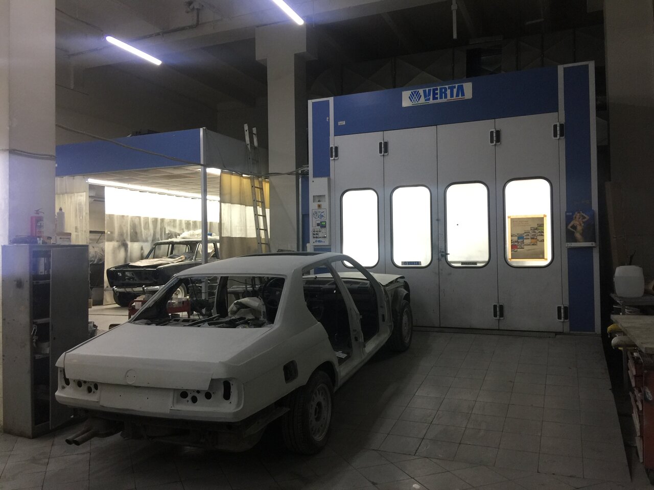 inside