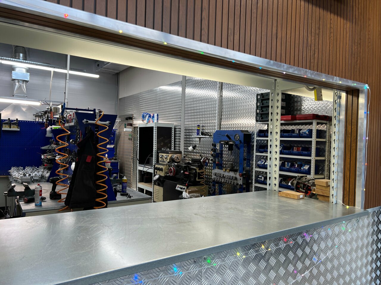 inside