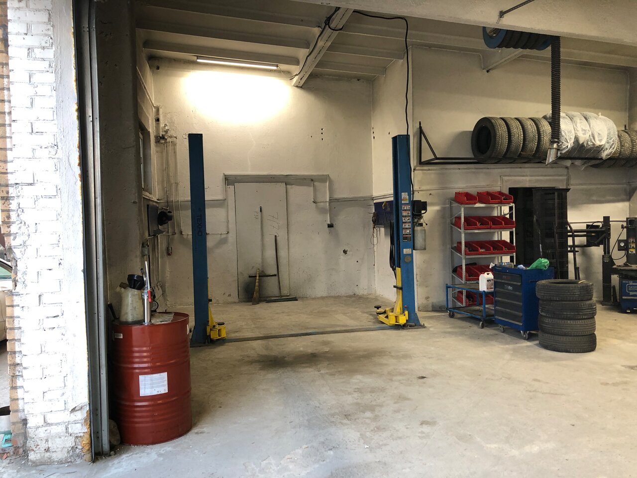 inside