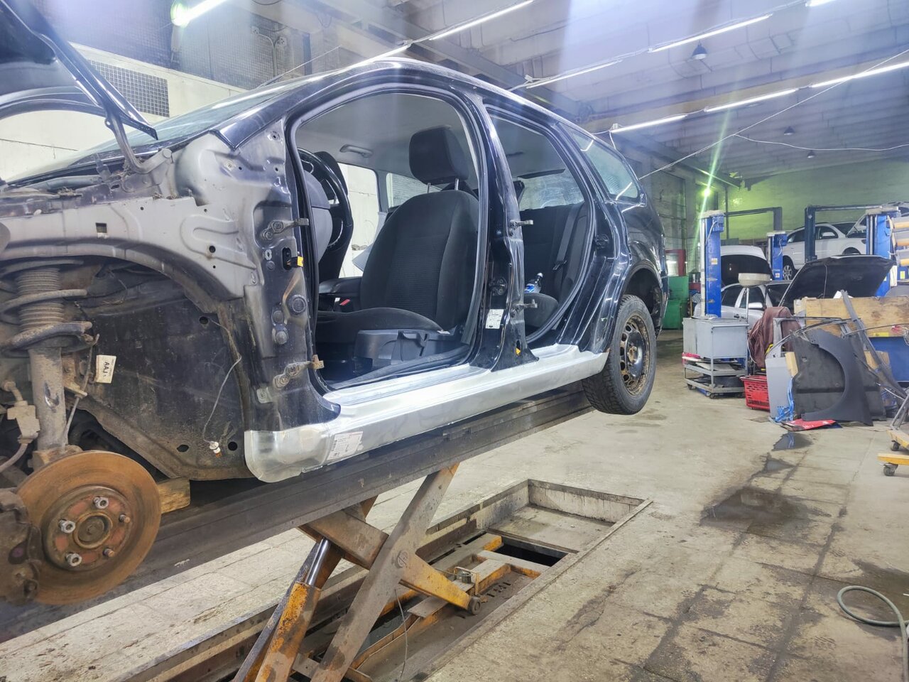 inside