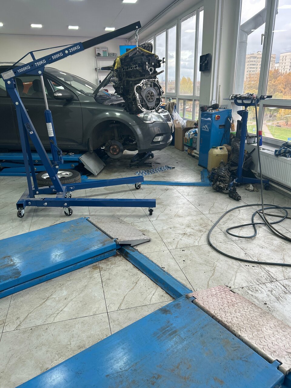inside