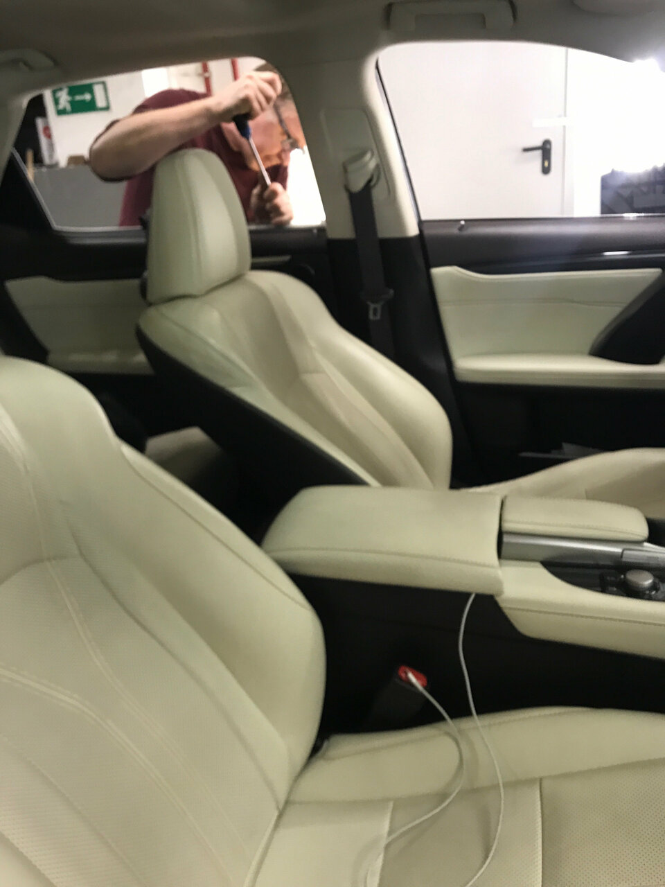 inside