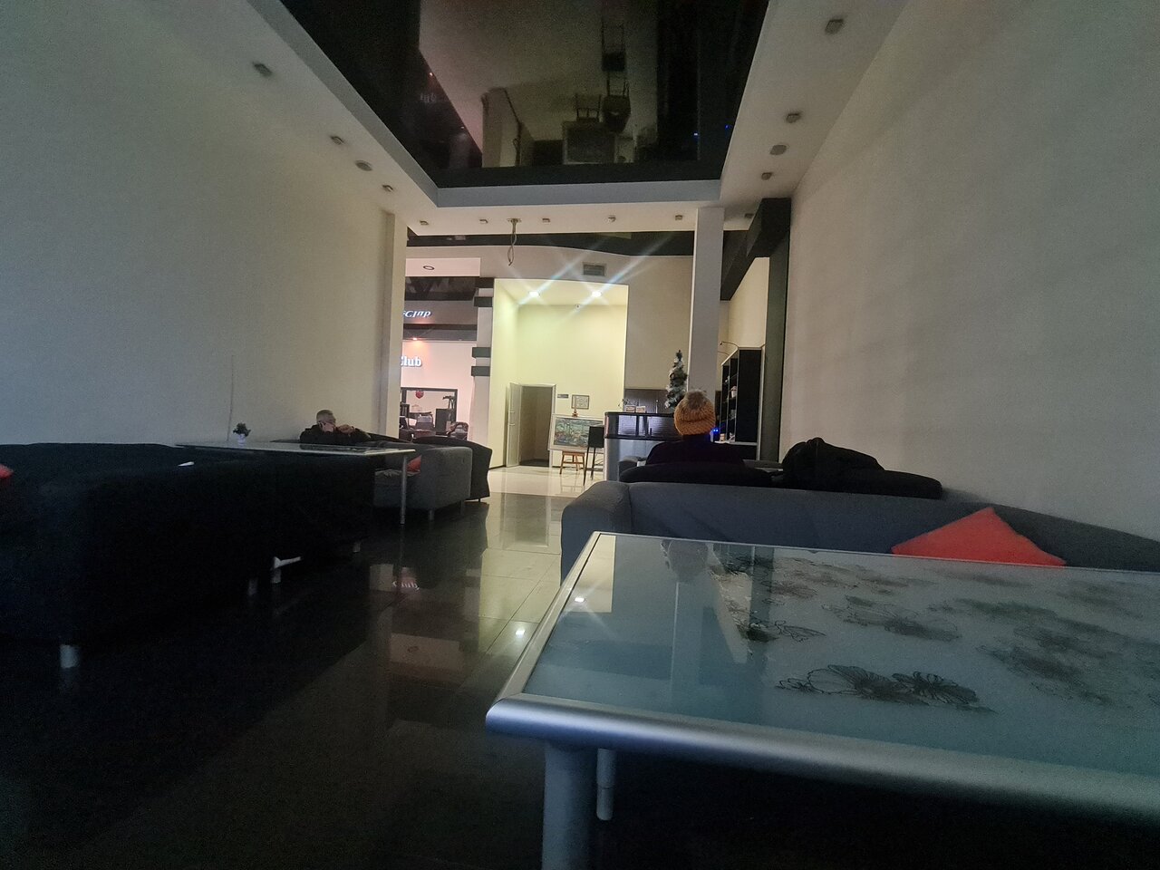 inside