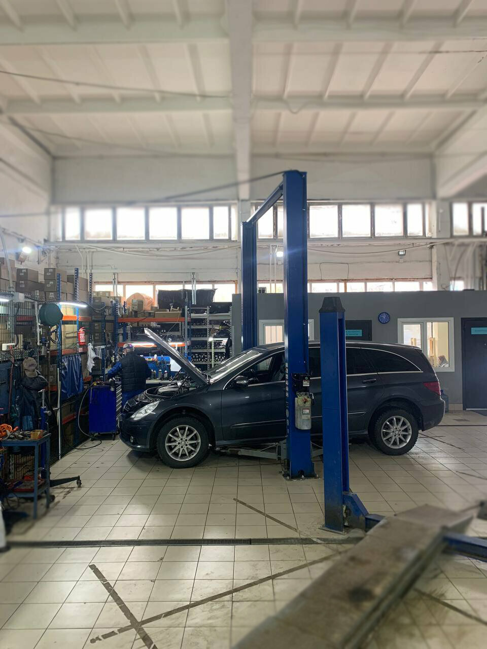 inside