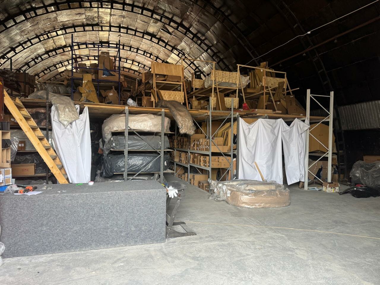 inside