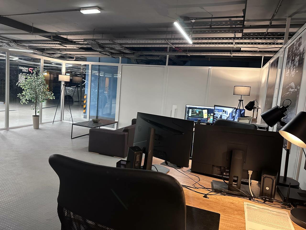 inside