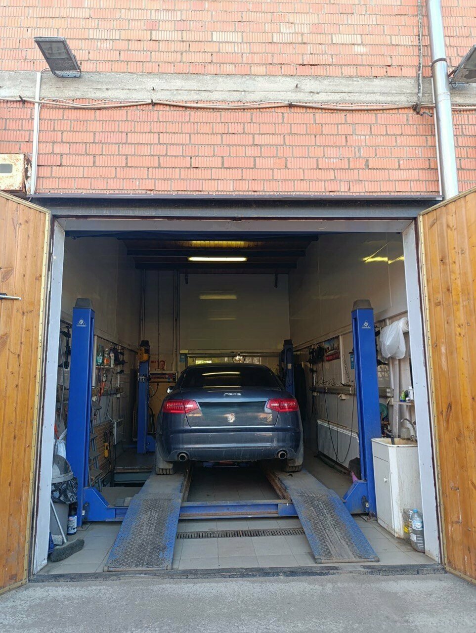 inside