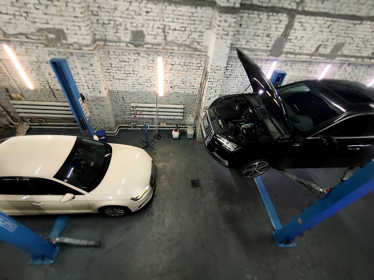 inside