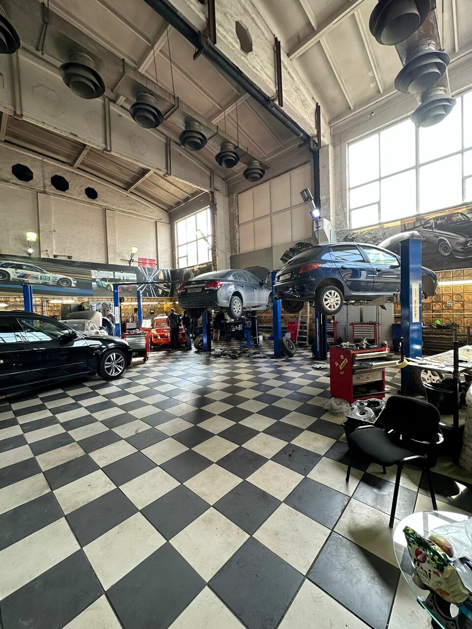 inside