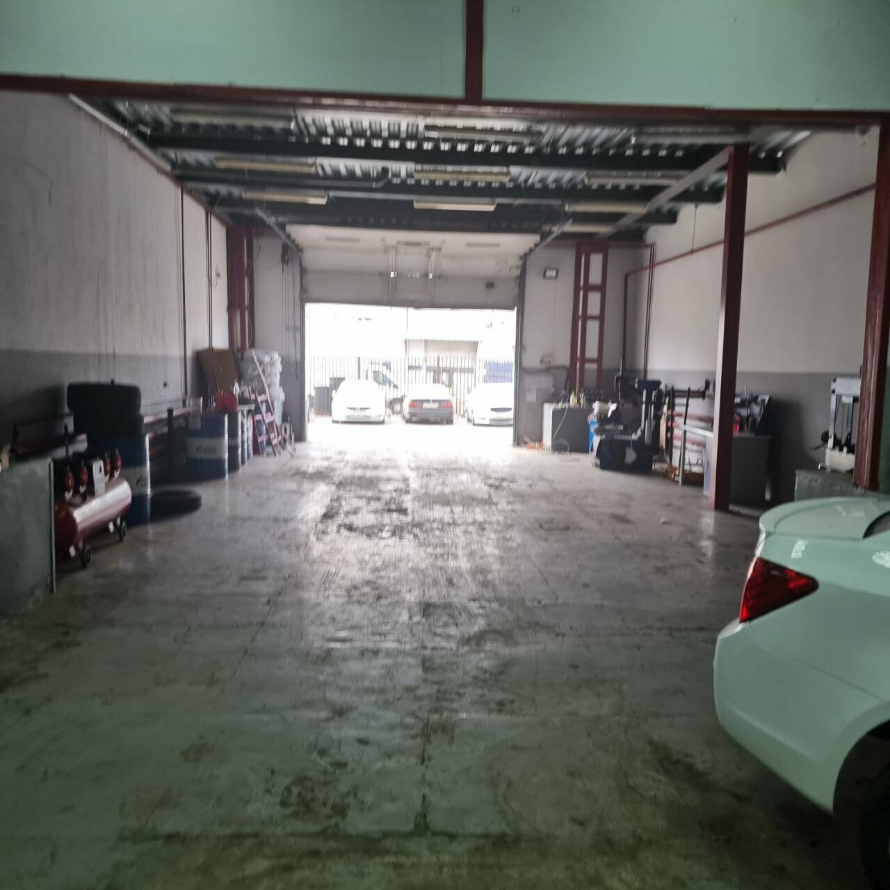 inside