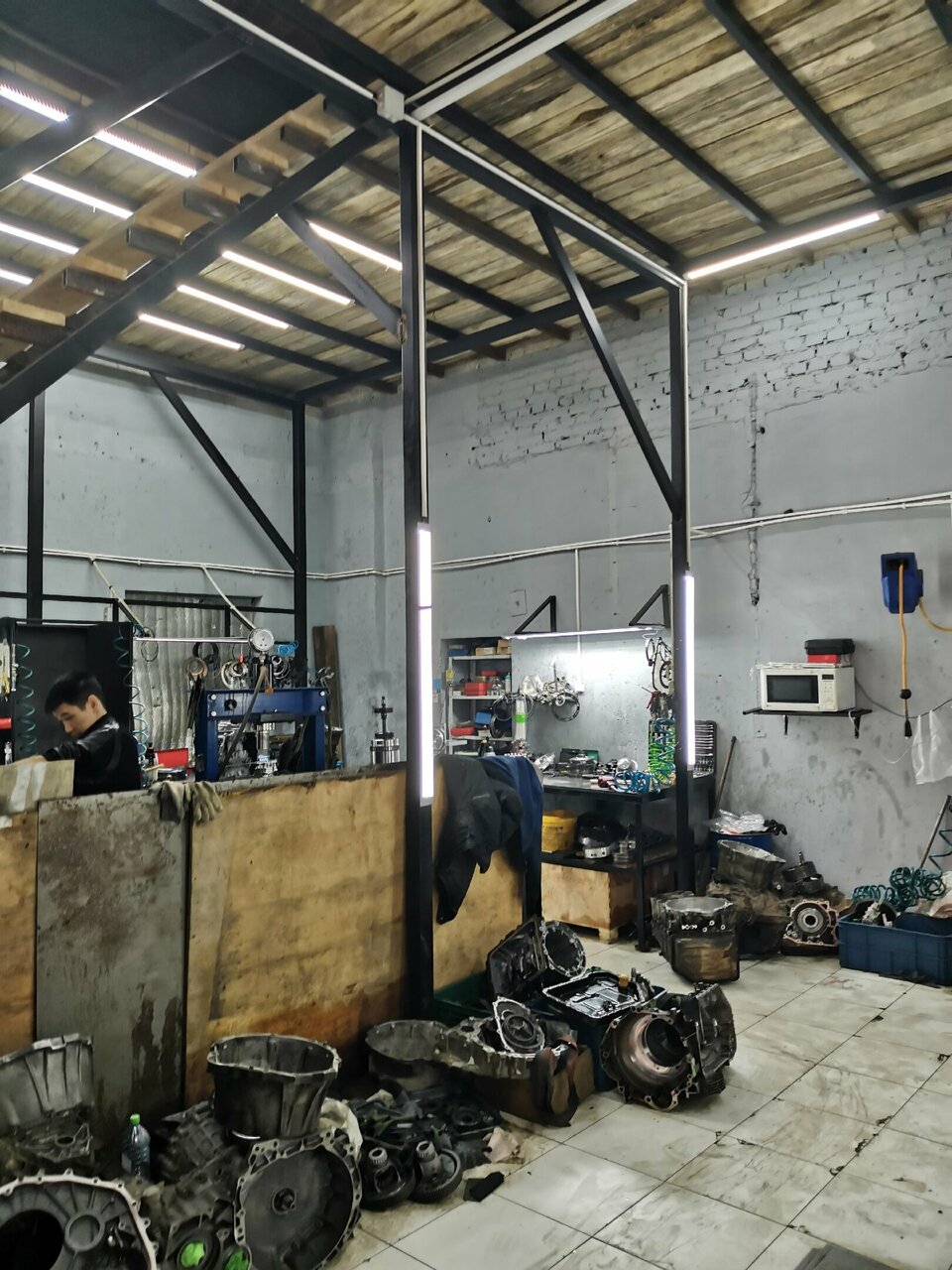 inside