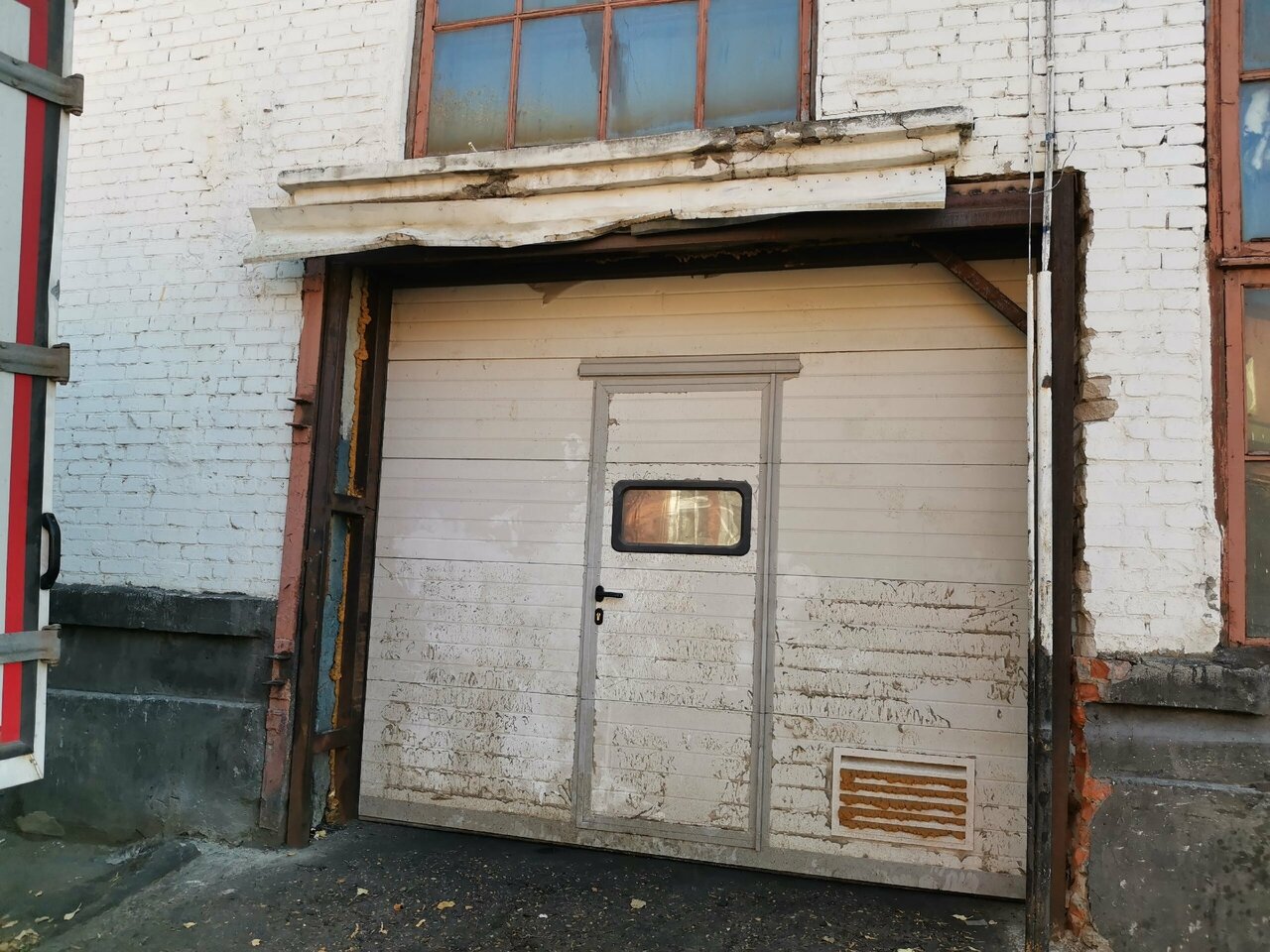 outside