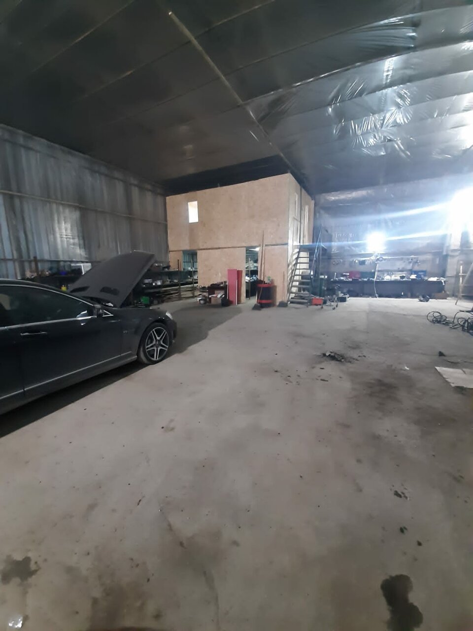 inside
