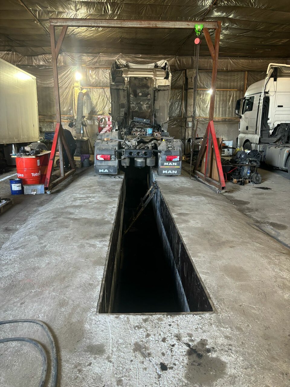 inside
