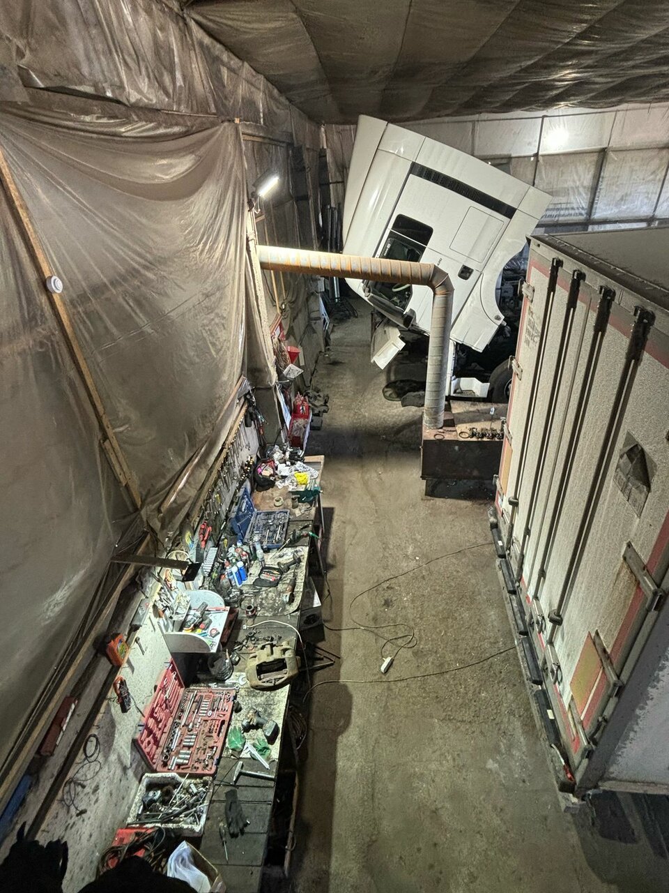 inside