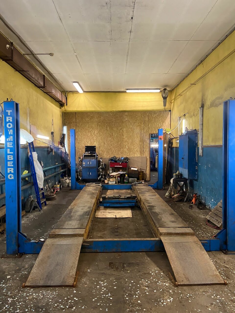 inside