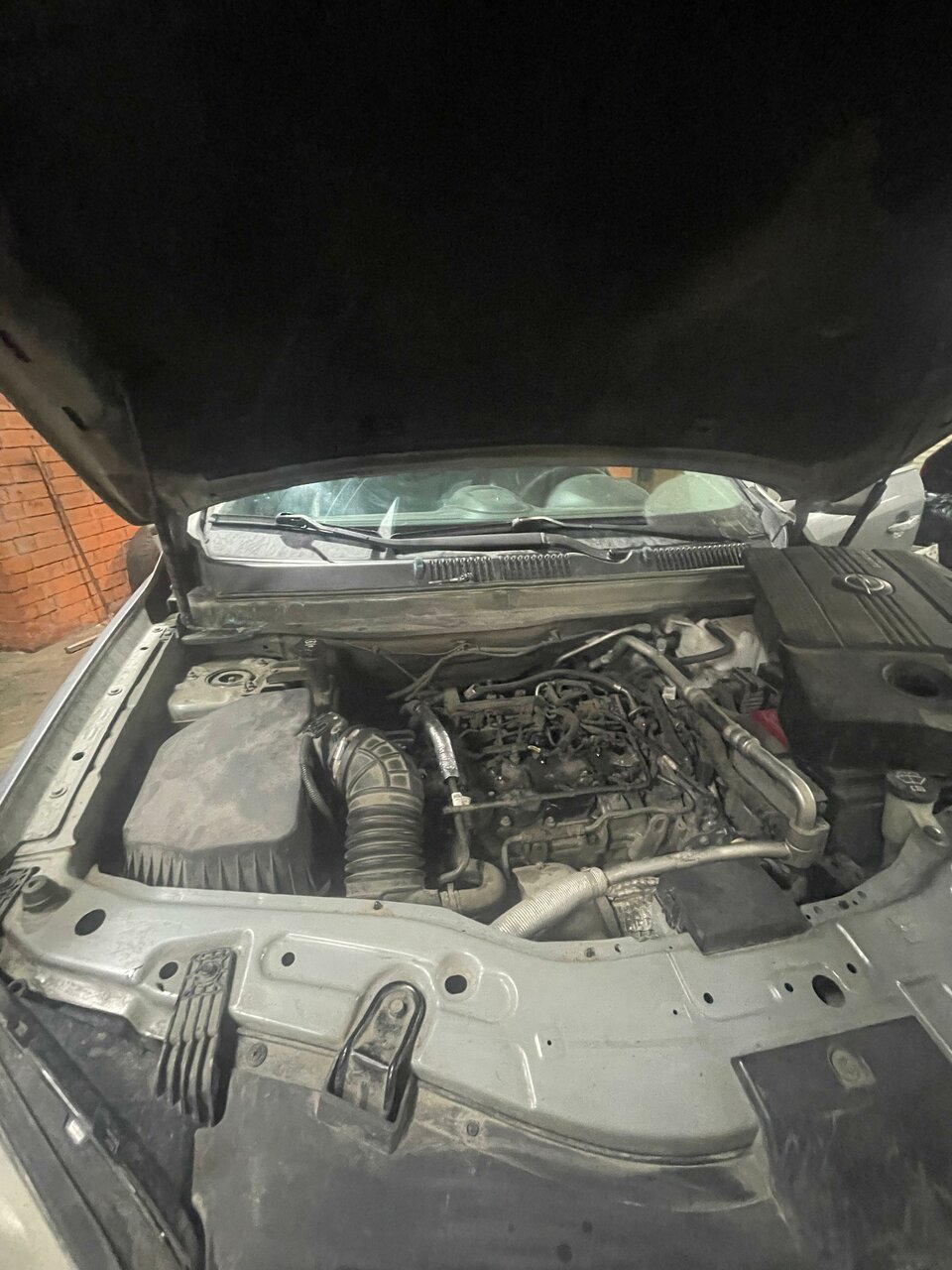 inside