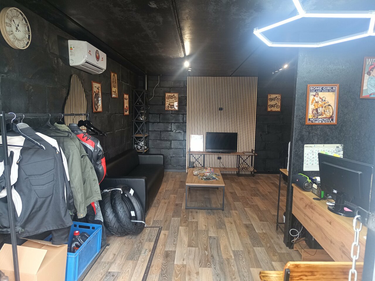 inside