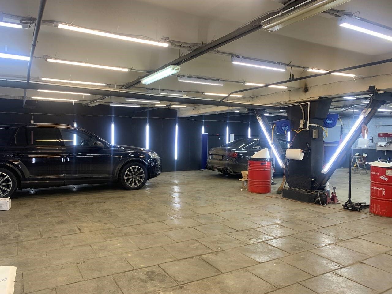 inside
