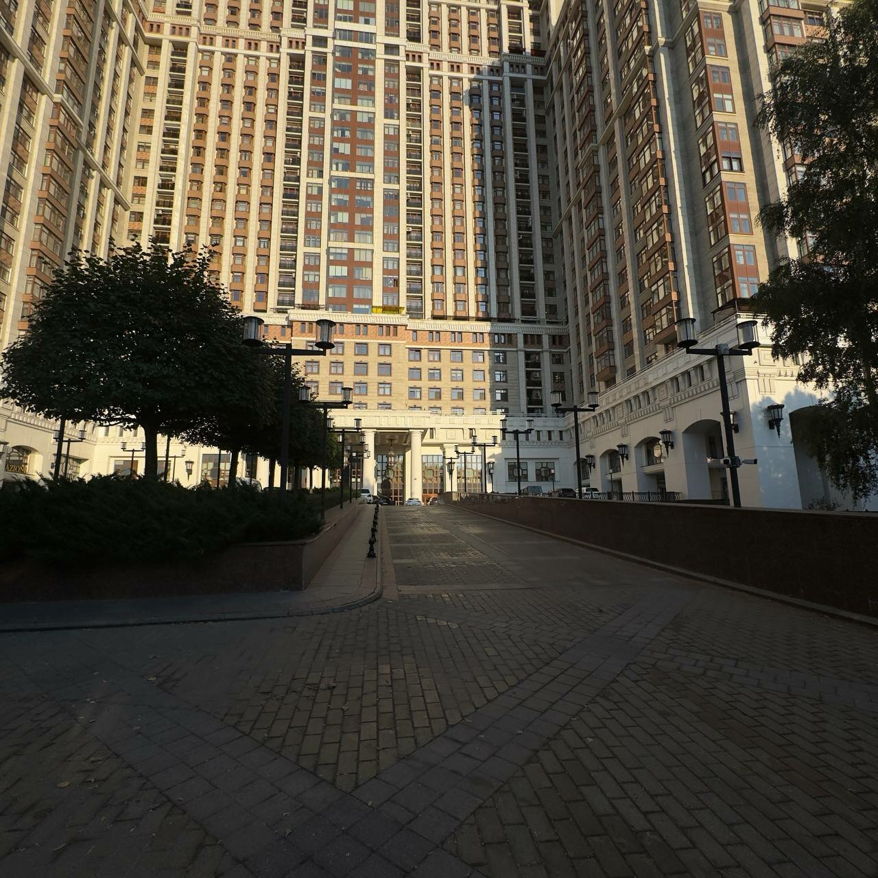 outside