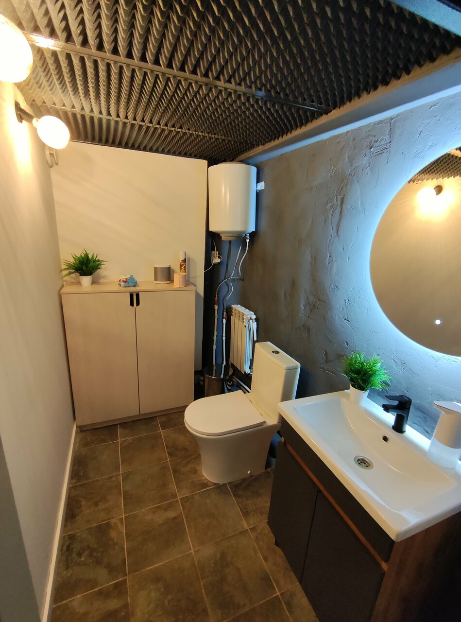inside