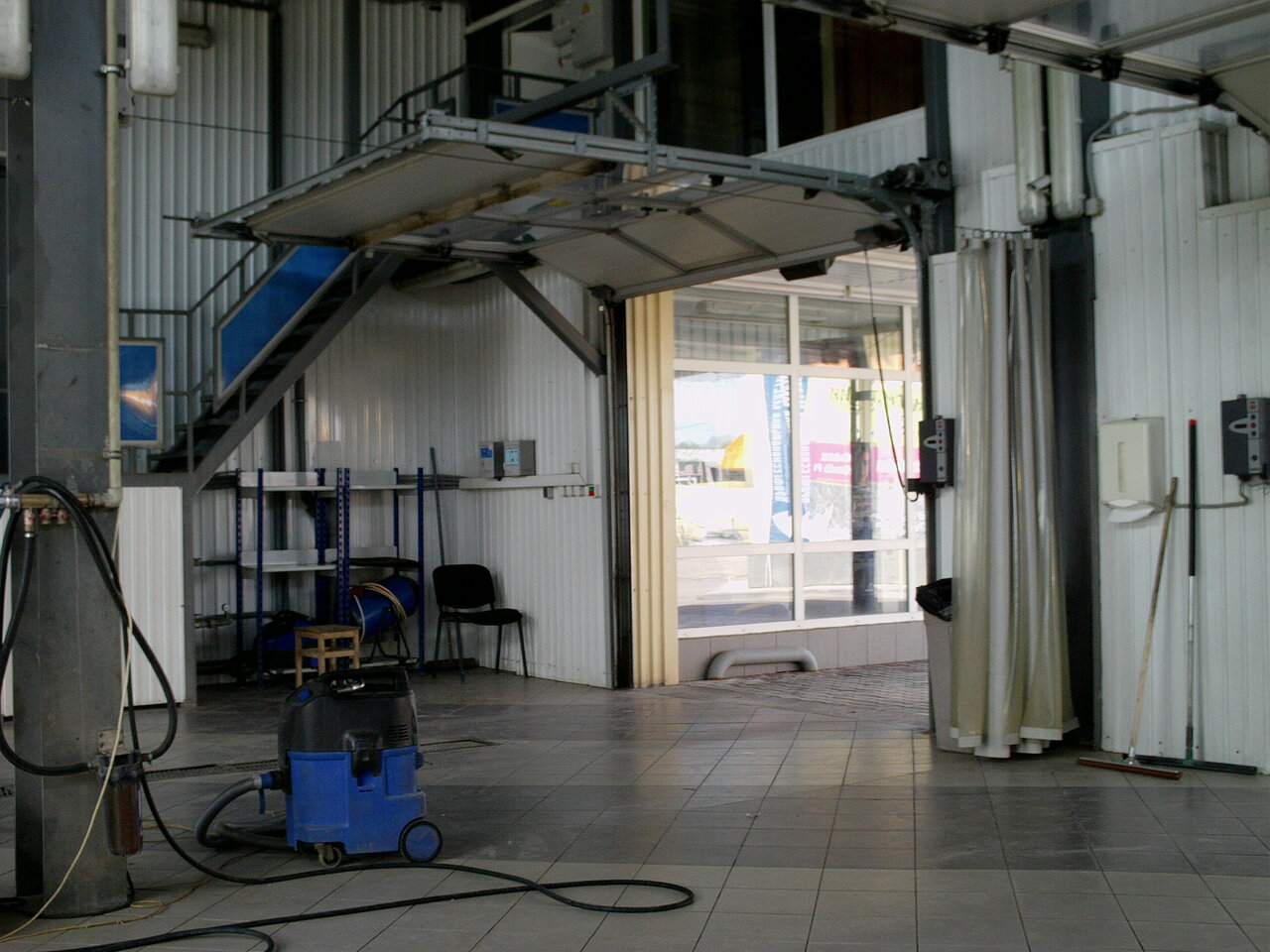 inside