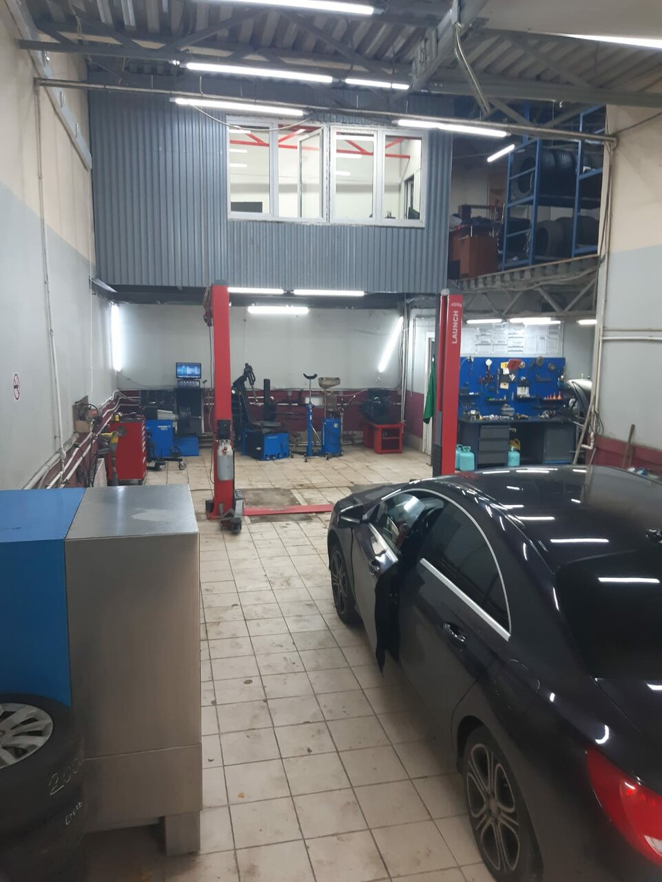 inside