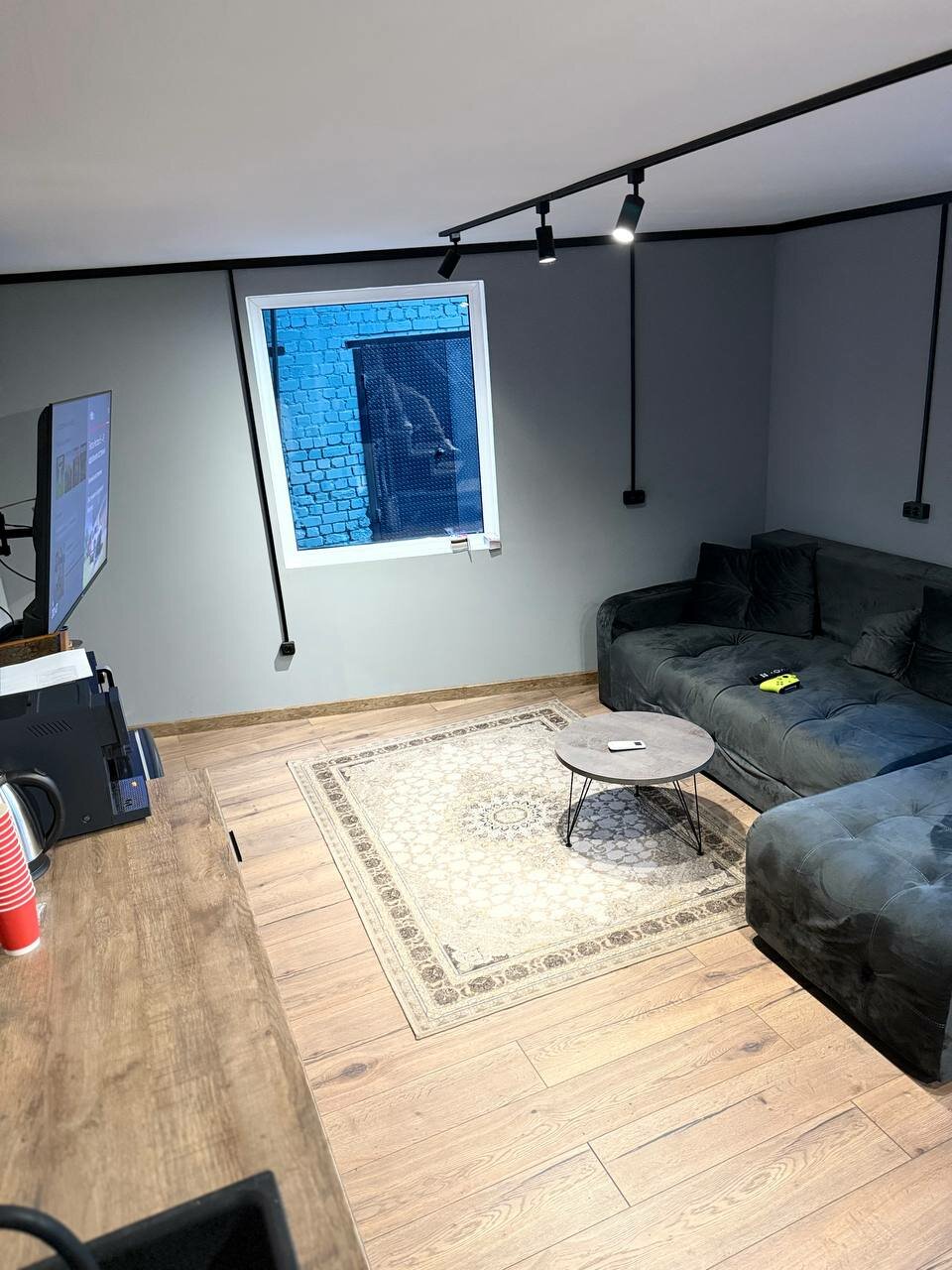 inside