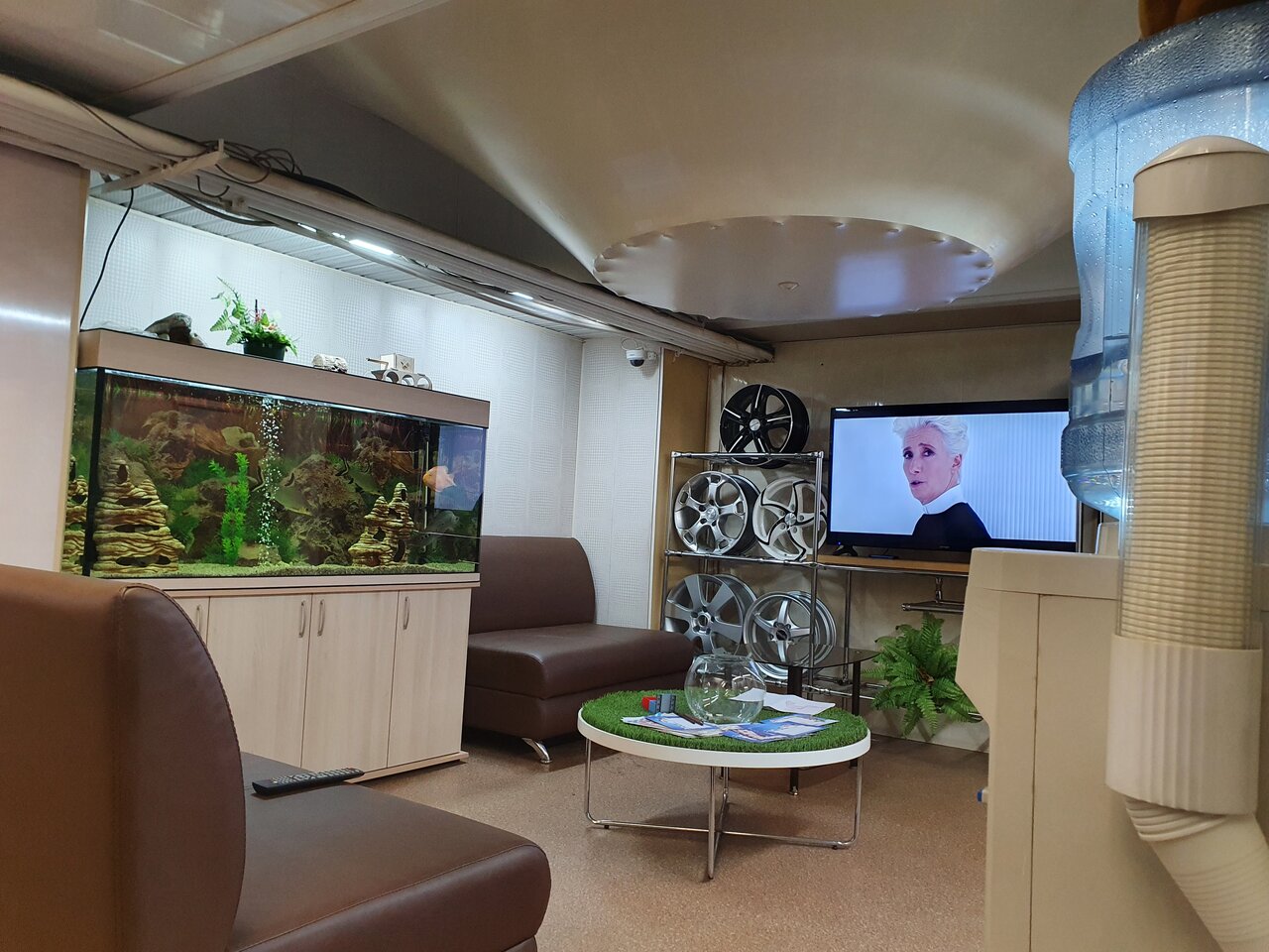 inside